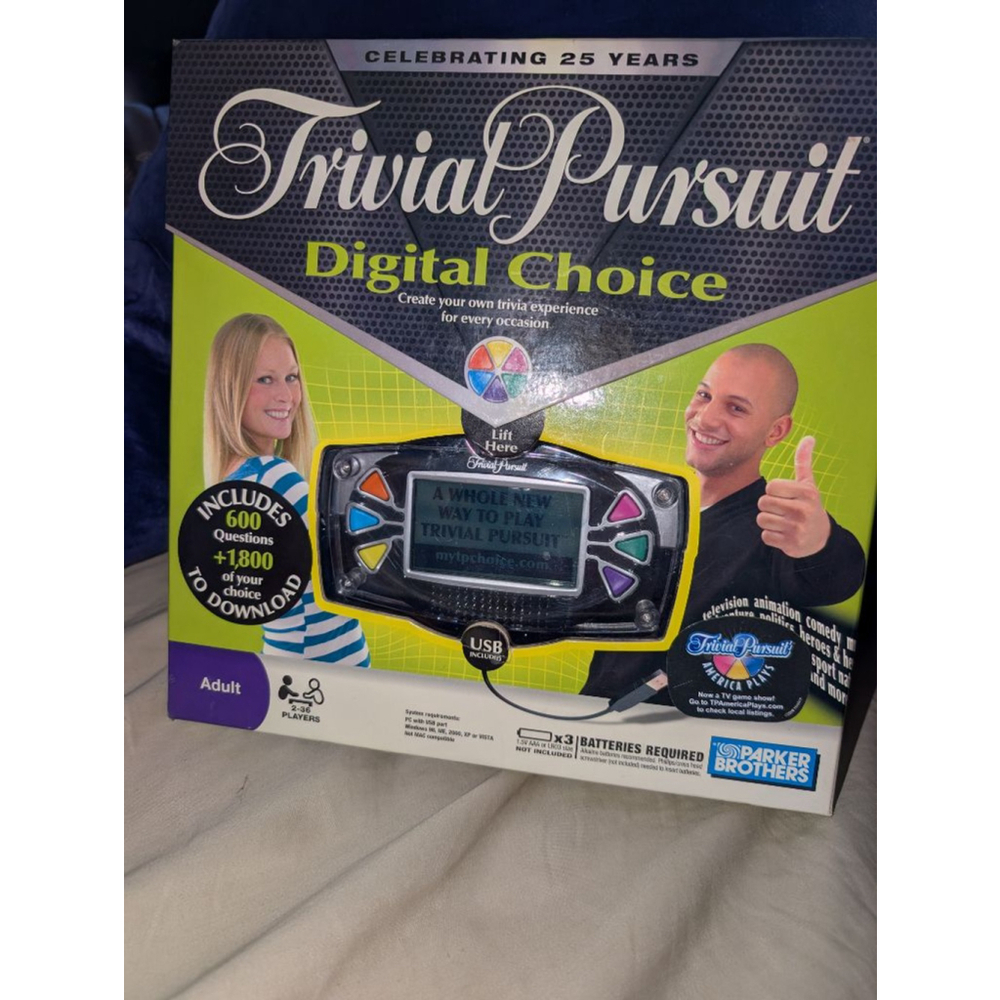 Trivial Pursuit Digital Choice Board Game